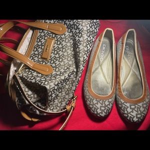 Used DKNY shoes & Bag